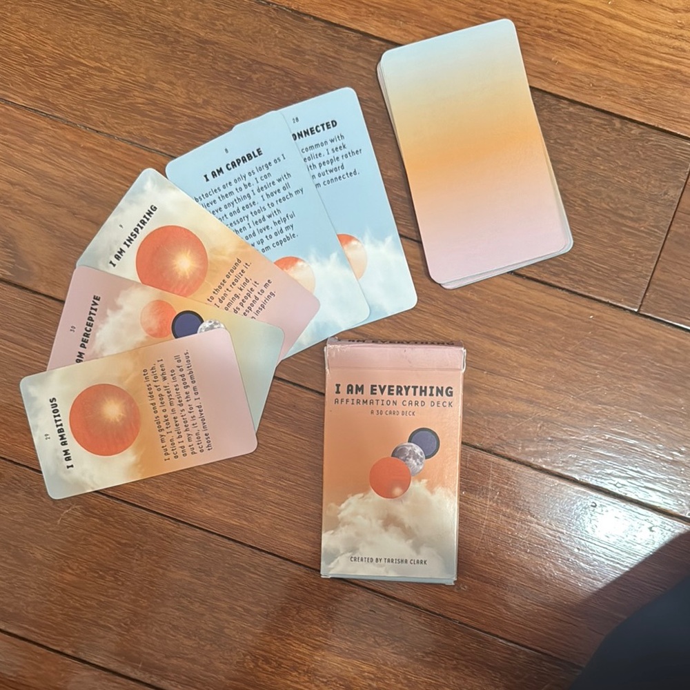 I Am Everything Affirmation Card Deck